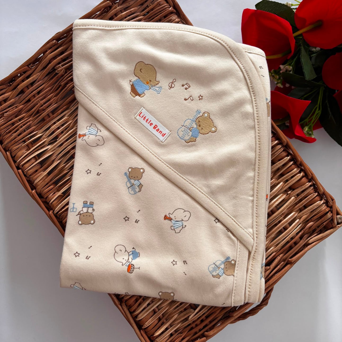 Baby Premium Cap Towel MN01 ( Sandel )