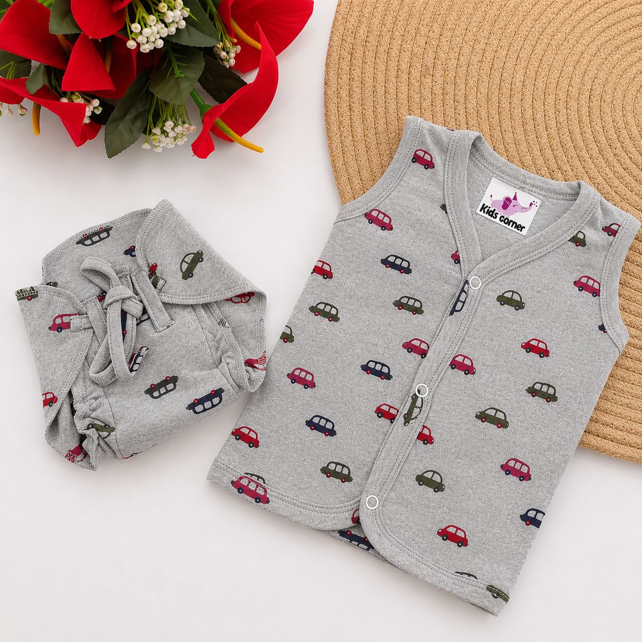Premium Button jabla and Nappy set MN01