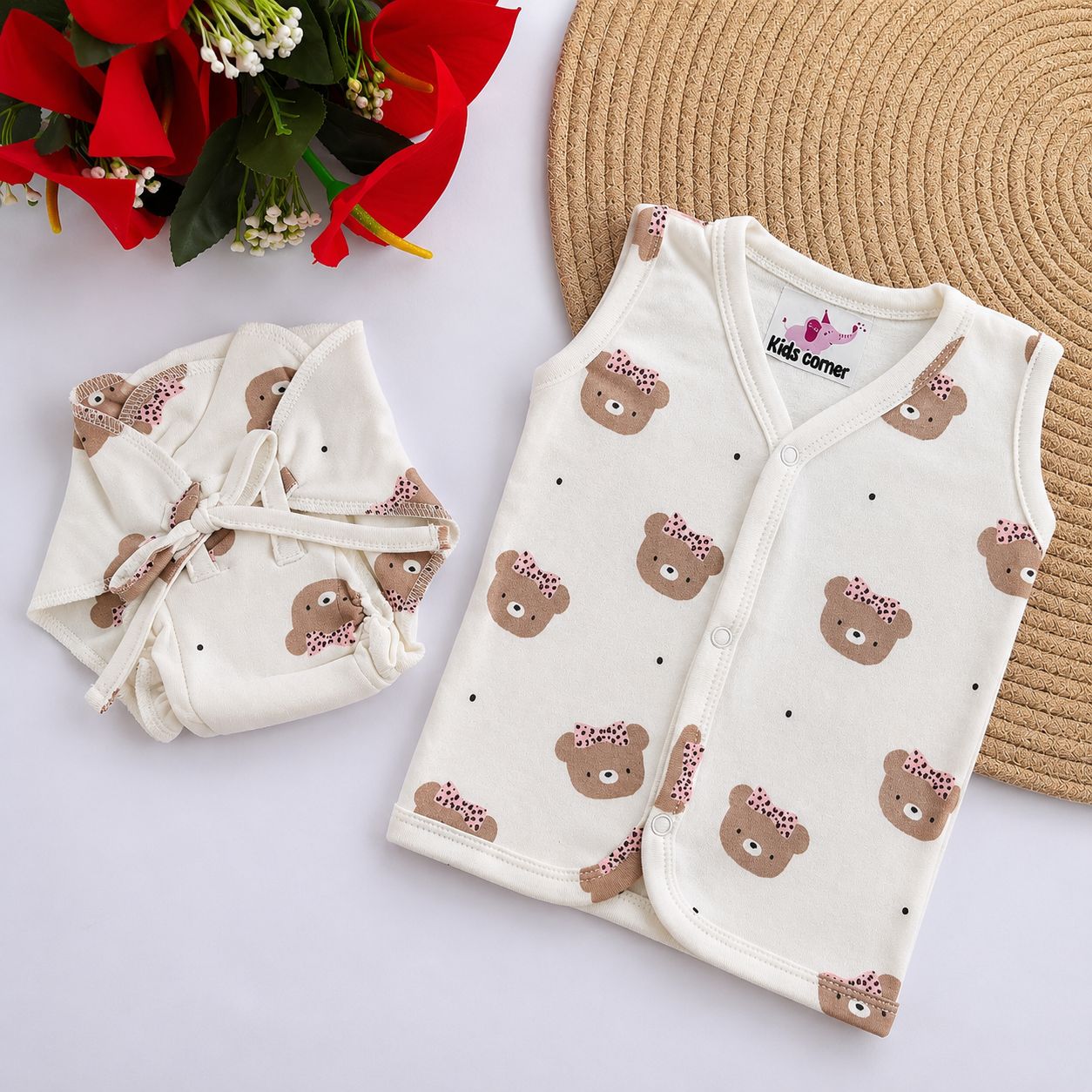 Premium Button jabla and Nappy set MN01