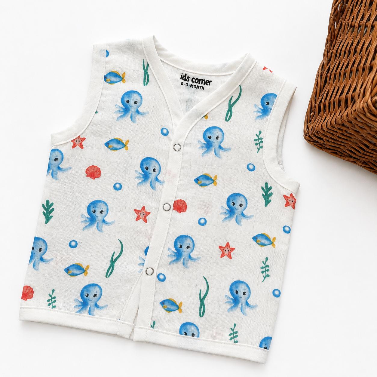 Muslin Button jablas MN01