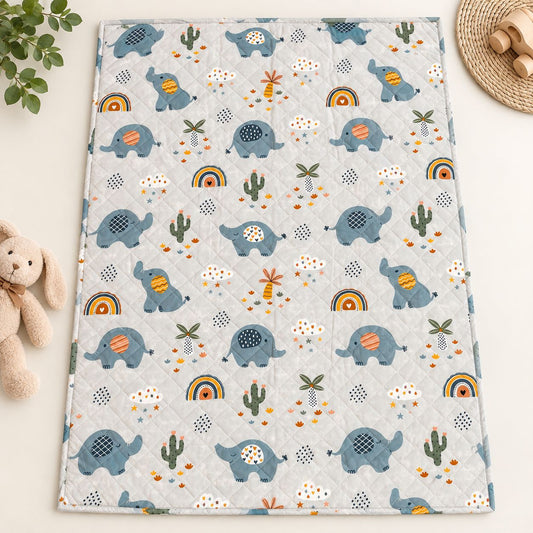 Baby Reversible Quilt Bed MN01