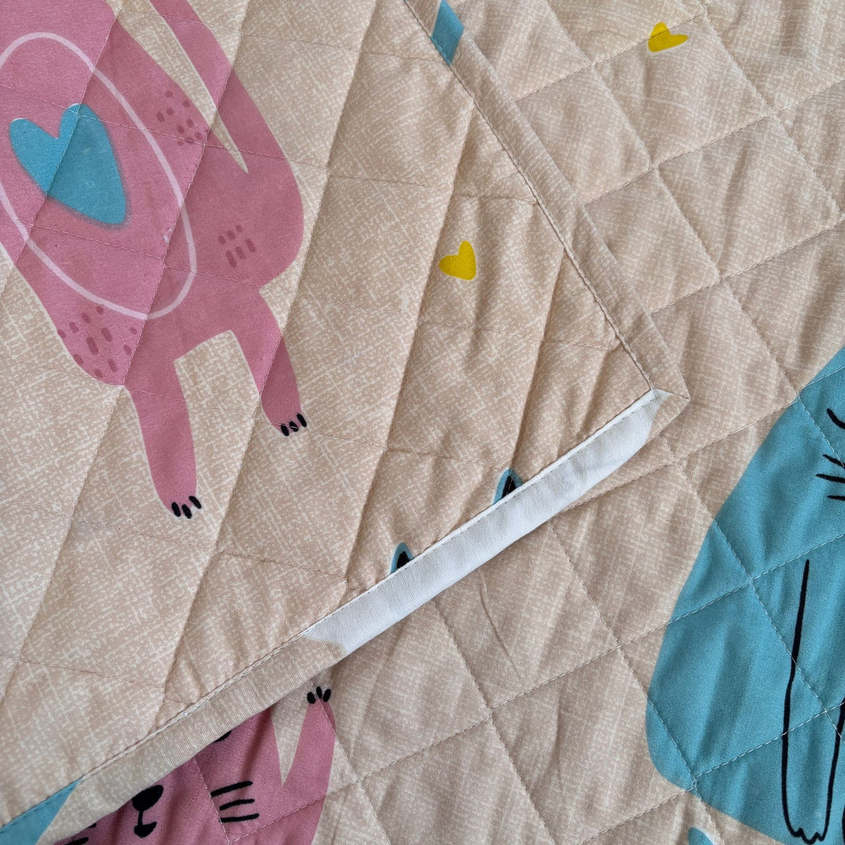 Baby Reversible Quilt Bed MN01