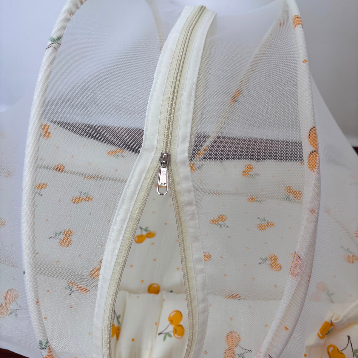 Baby Crinkled Muslin Mosquito Net Bed and Carry Bed Combo MN01