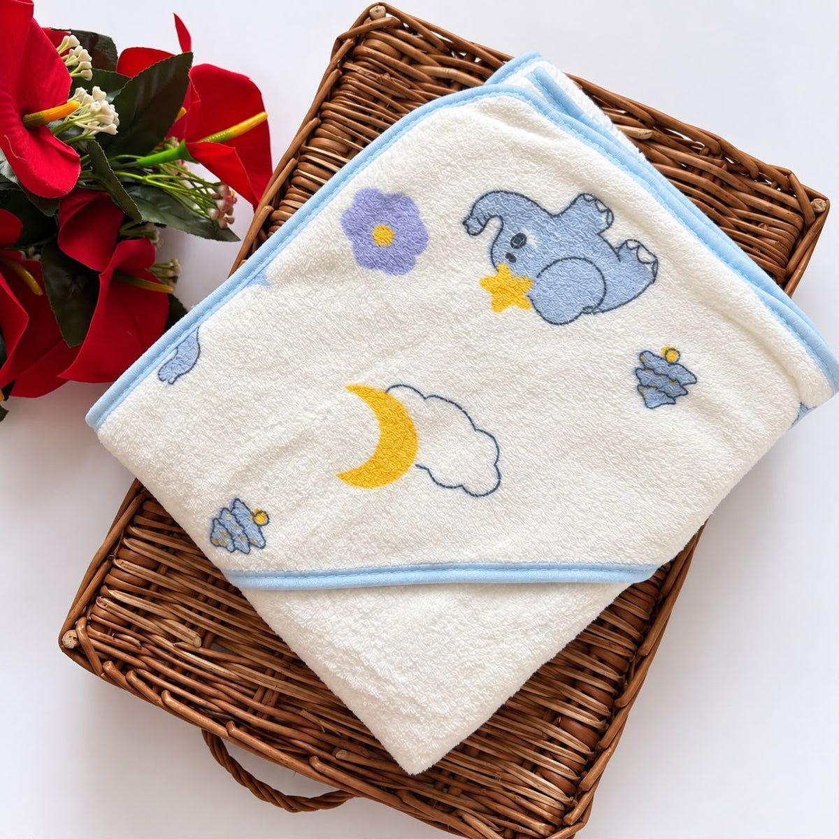 Baby Premium Terry Cap Towel MN01