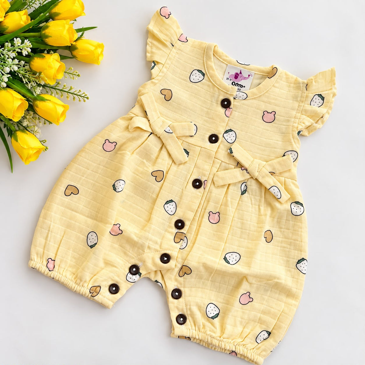 Muslin Rompers MN01