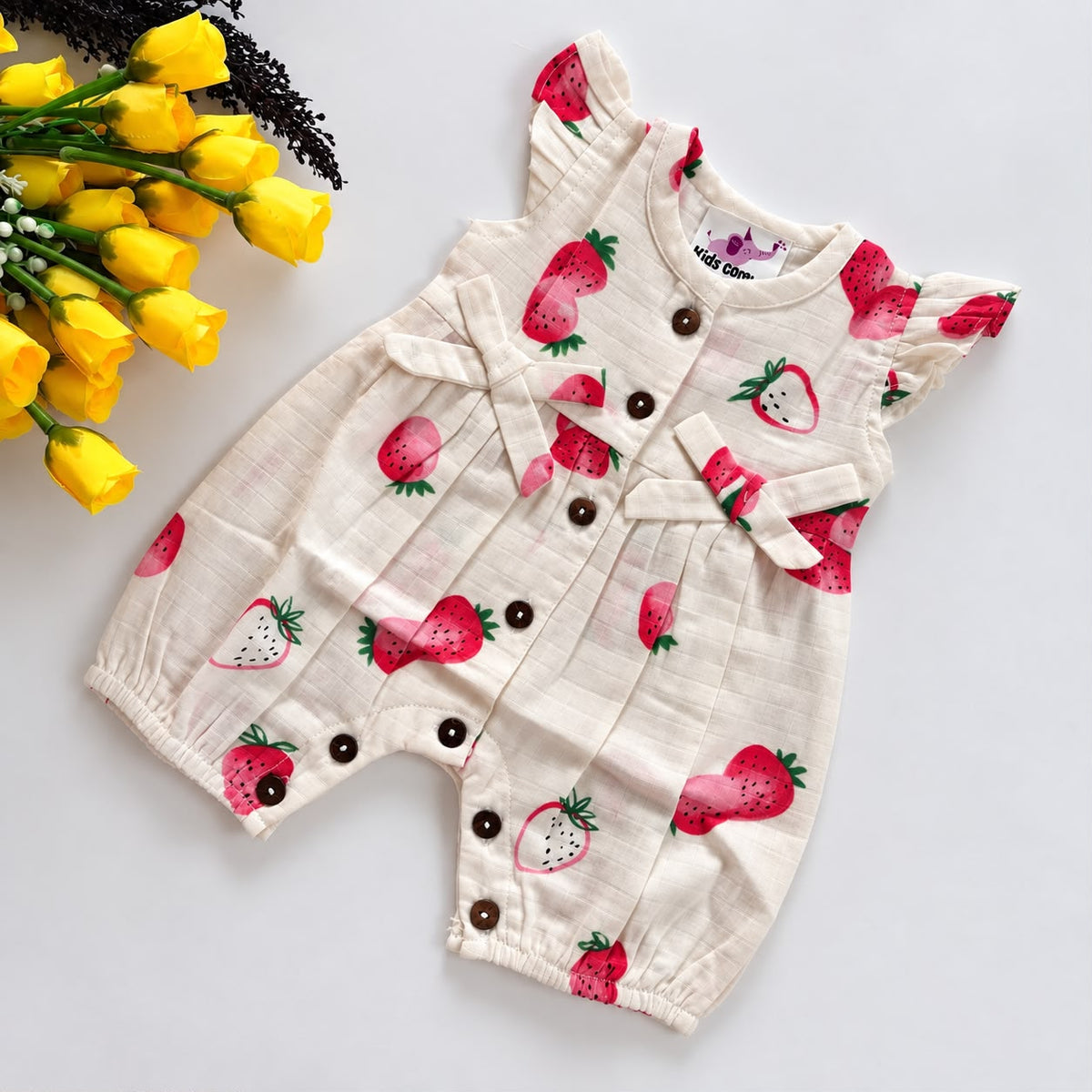 Muslin Rompers MN01