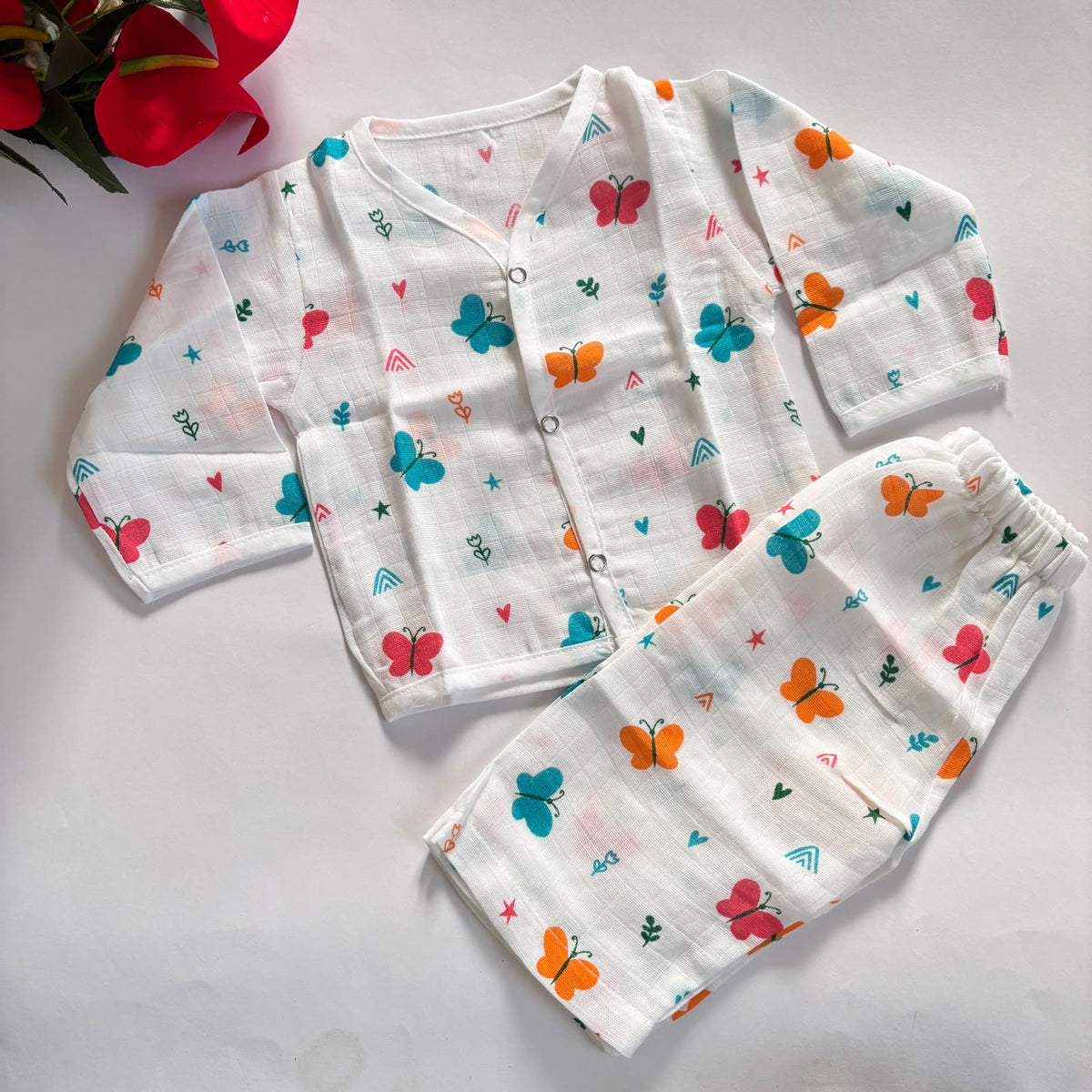 Muslin Full Sleeve Pant co-ord set DL01
