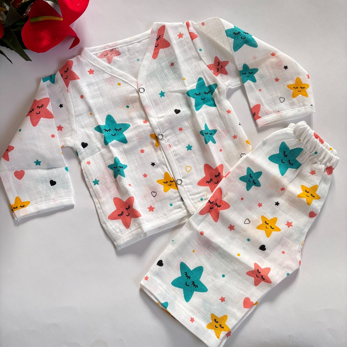 Muslin Full Sleeve Pant co-ord set DL01