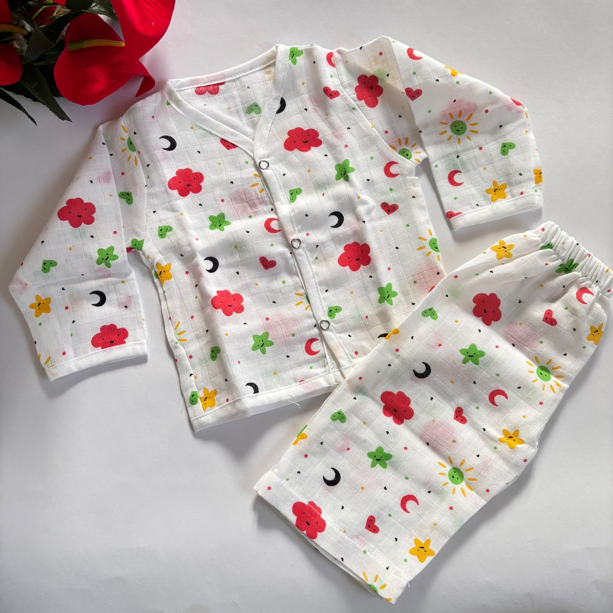 Muslin Full Sleeve Pant co-ord set DL01