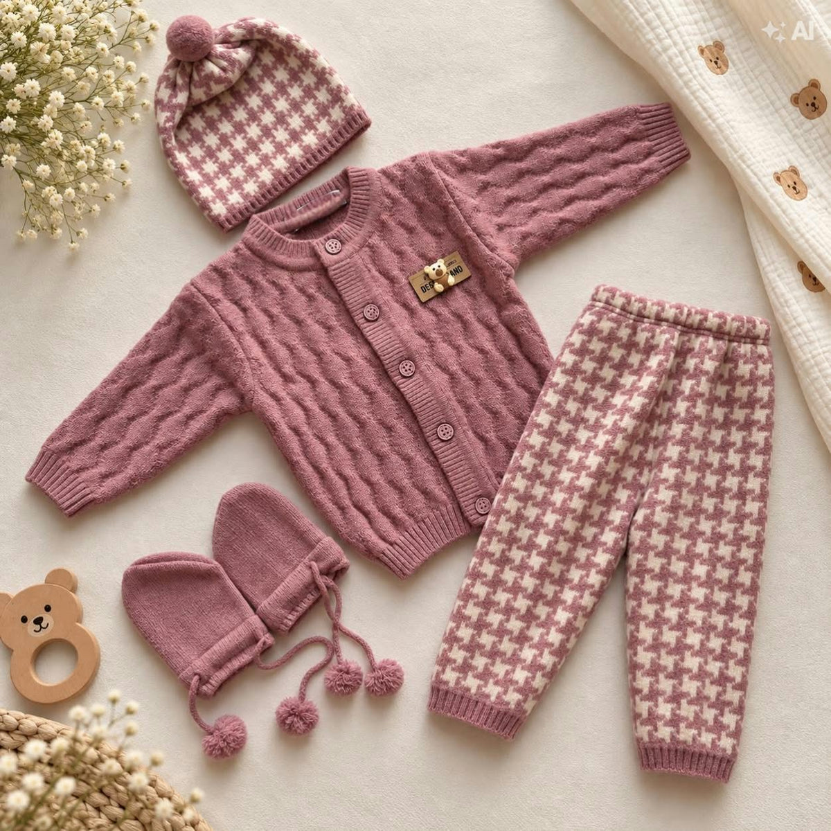 Woollen Sweater Set MN01