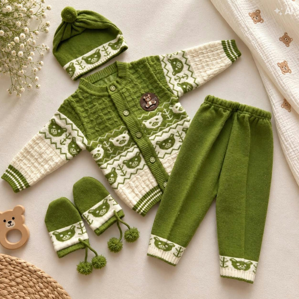 Woollen Sweater Set MN01