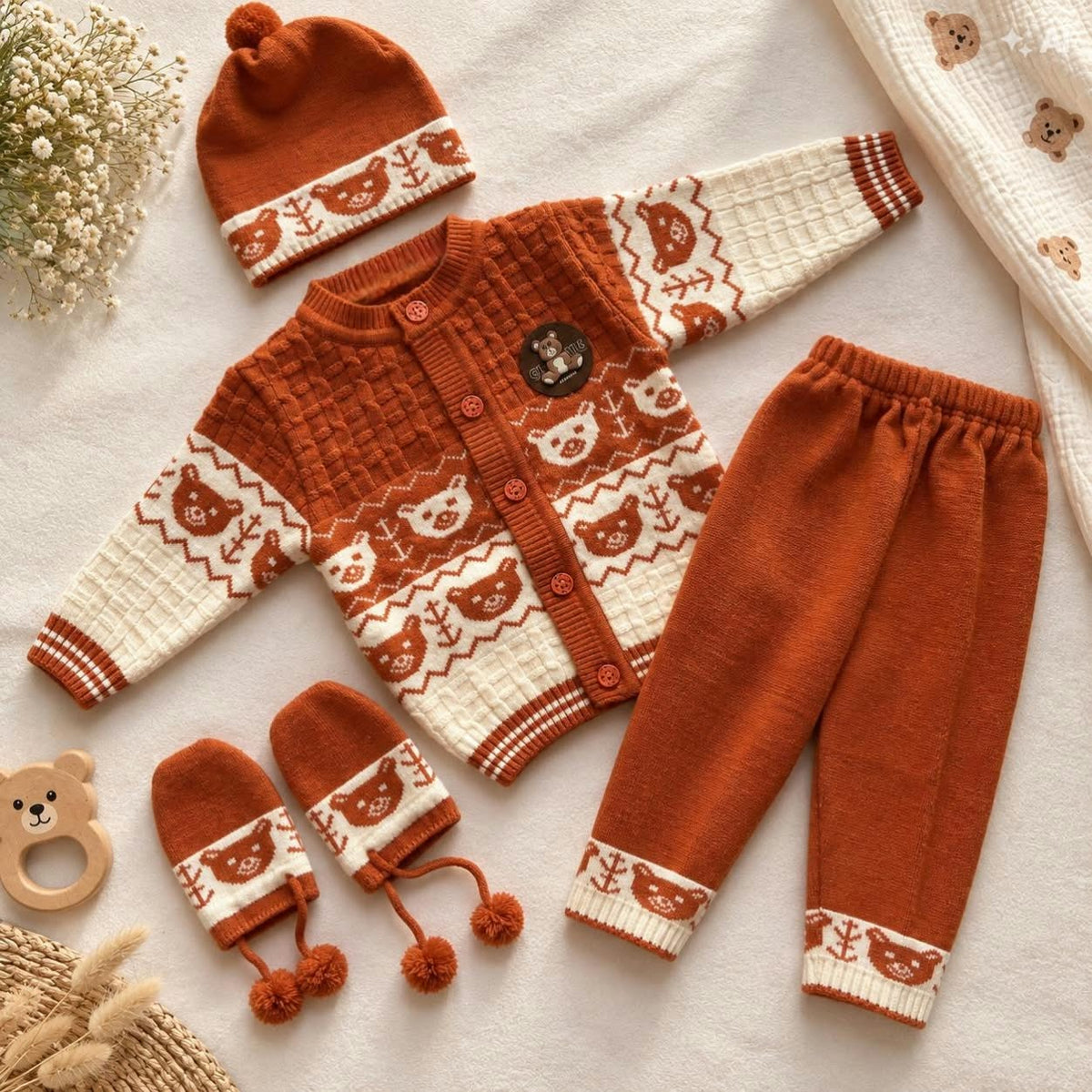 Woollen Sweater Set MN01