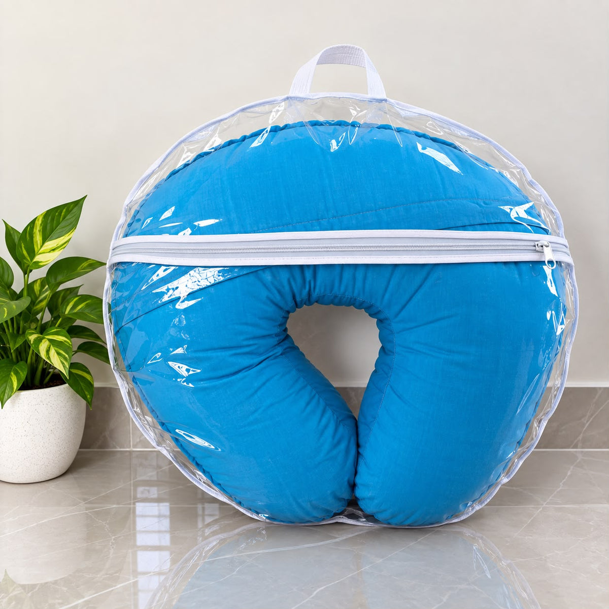 Ilavam Panju ( Kapok ) Feeding Pillow Heart Print  MN01