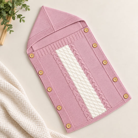 Premium Woollen Baby Sleeping Bag With Hood