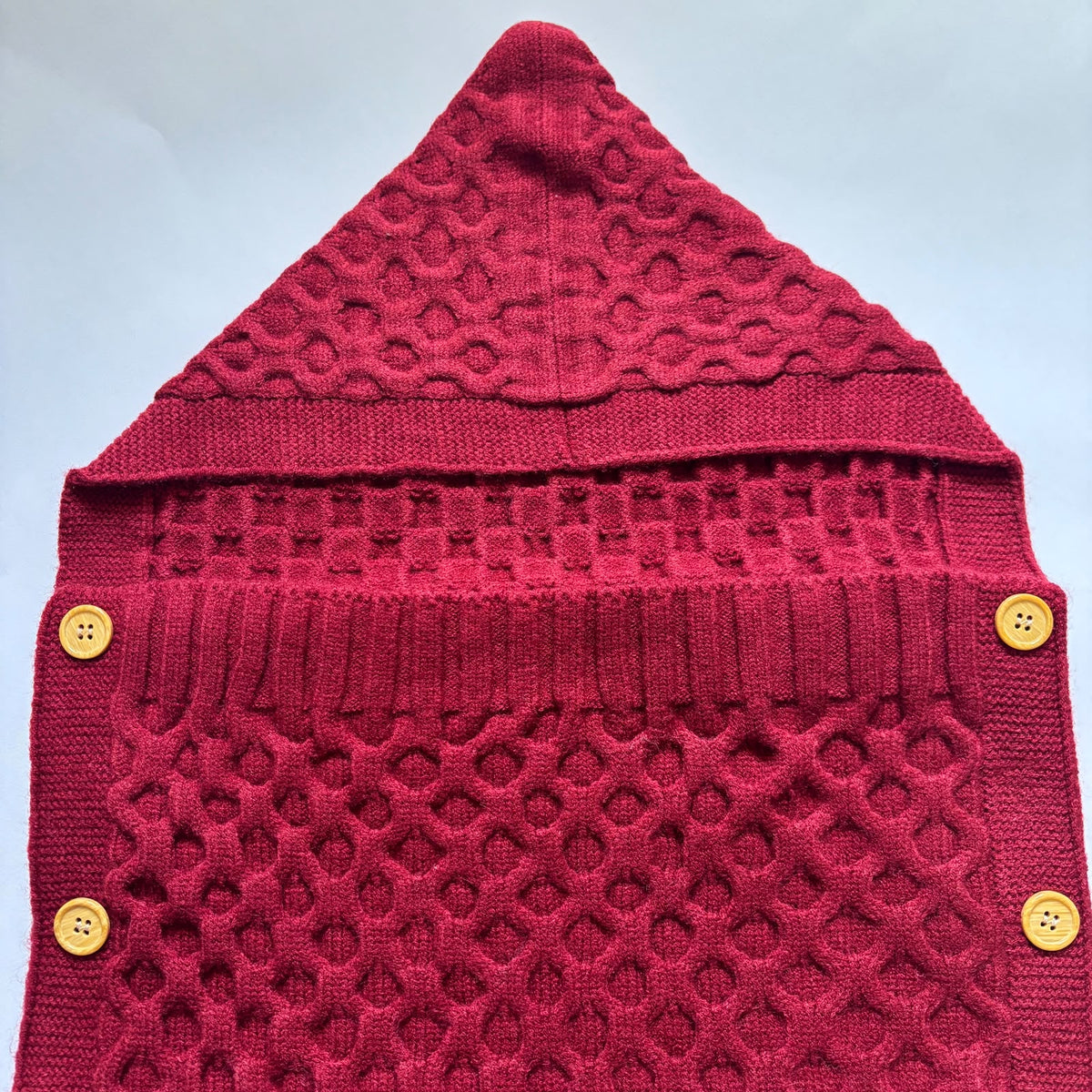 Premium Woollen Baby Sleeping Bag With Hood