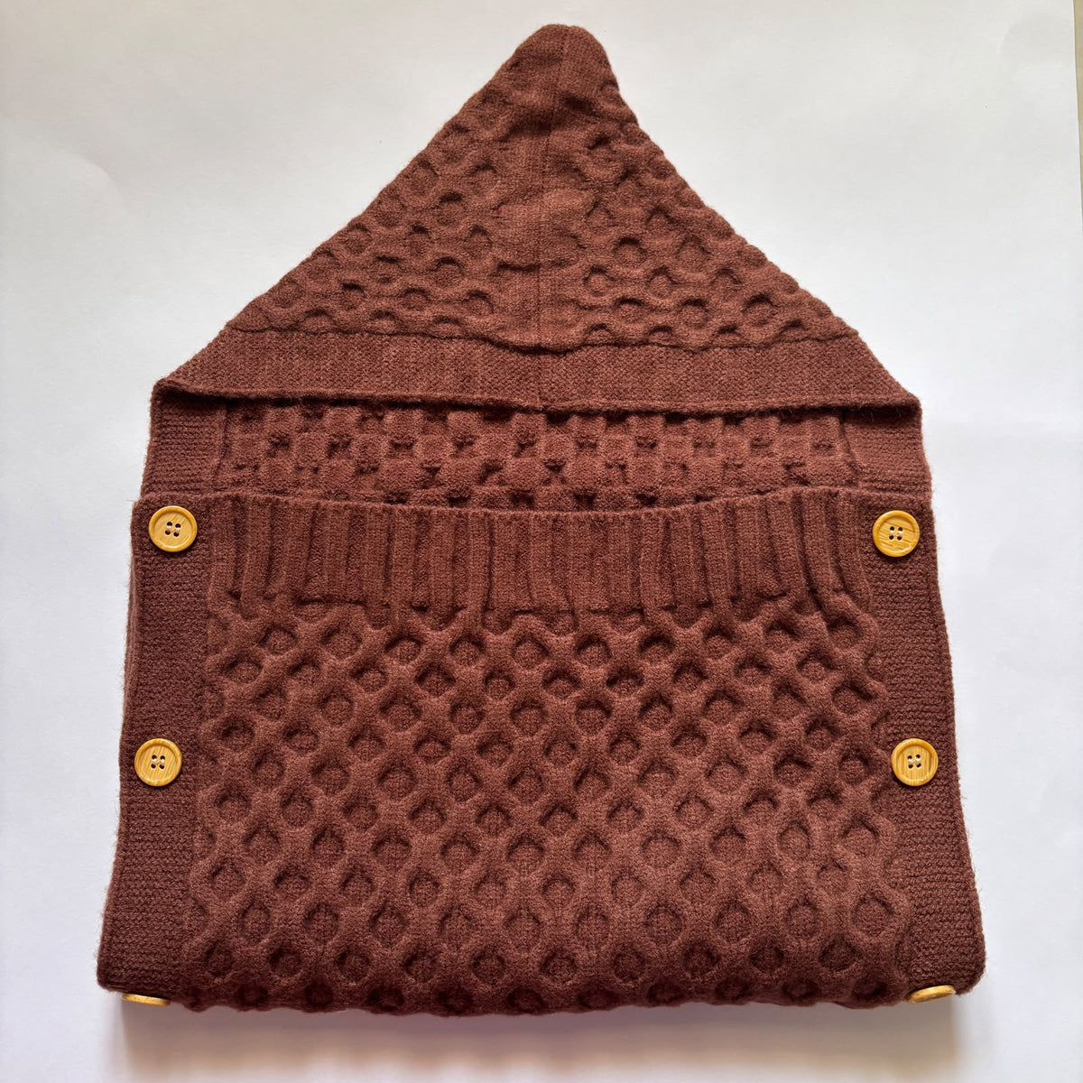 Premium Woollen Baby Sleeping Bag With Hood