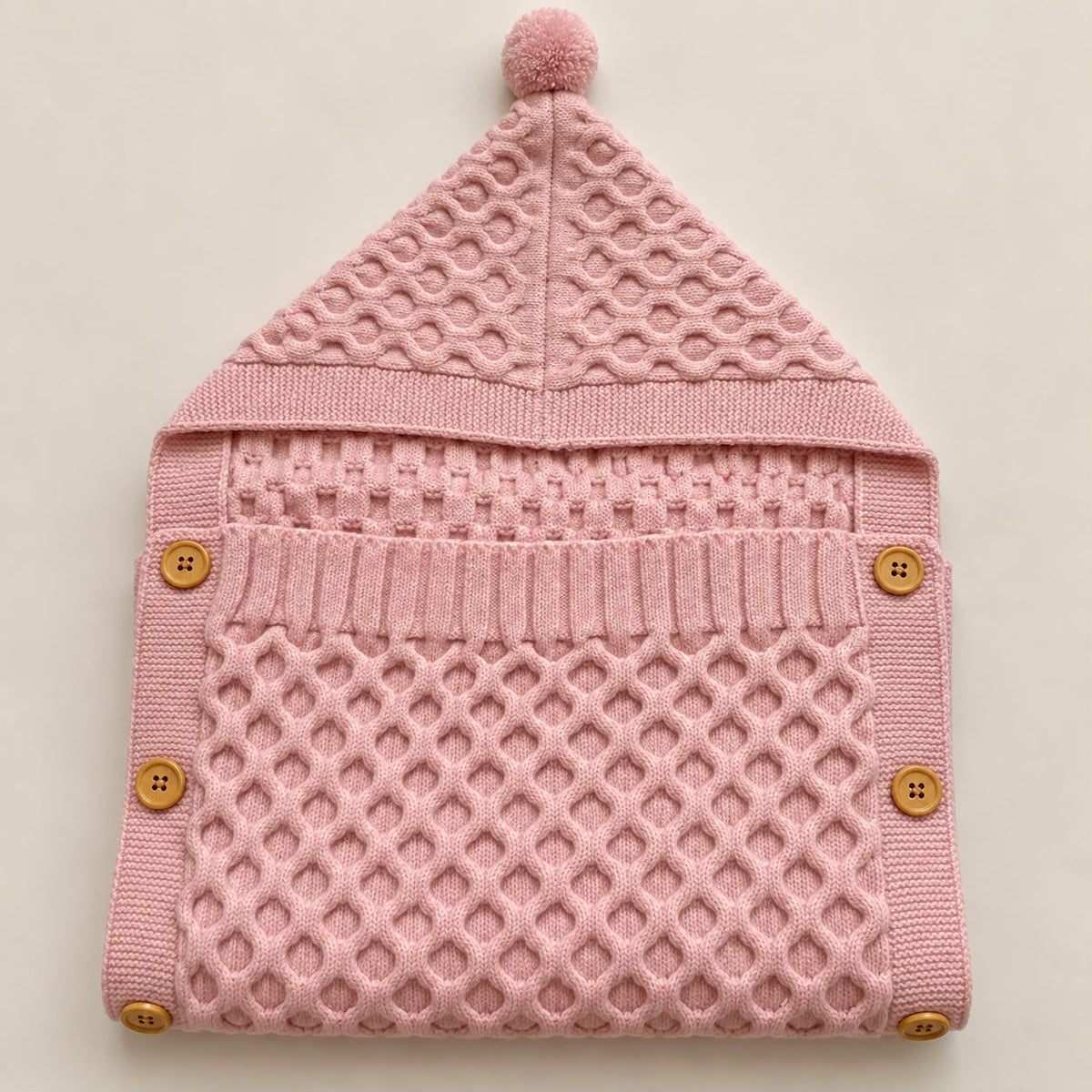 Premium Woollen Baby Sleeping Bag With Hood