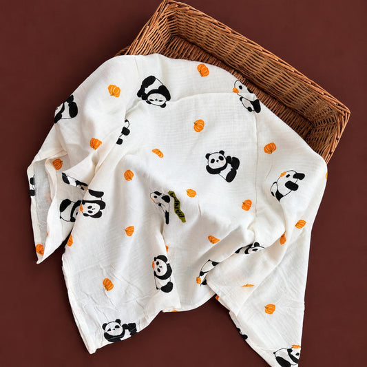 Premium Muslin Crinkled Swaddle Size 100 * 100 cm MN01