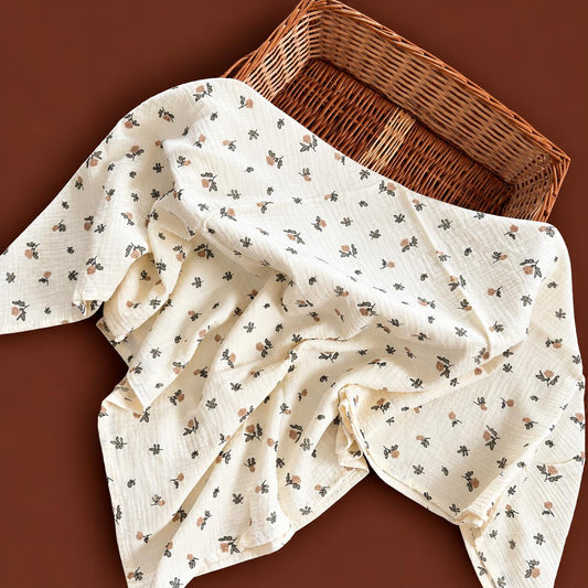Premium Muslin Crinkled Swaddle Size 100 * 100 cm MN01