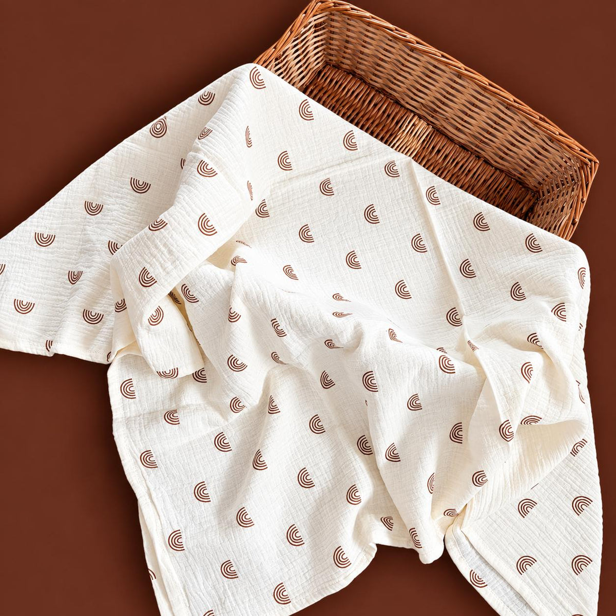 Premium Muslin Crinkled Swaddle Size 100 * 100 cm MN01