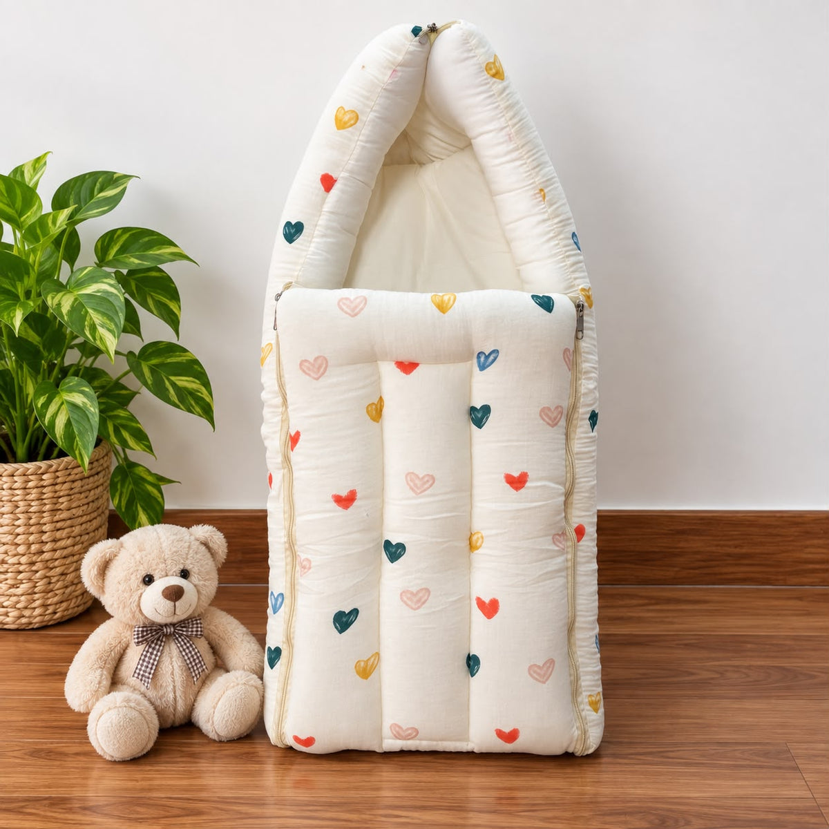 Baby Crinkled Muslin Carry Bed  MN01