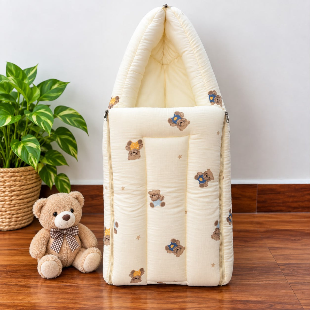 Baby Crinkled Muslin Carry Bed  MN01