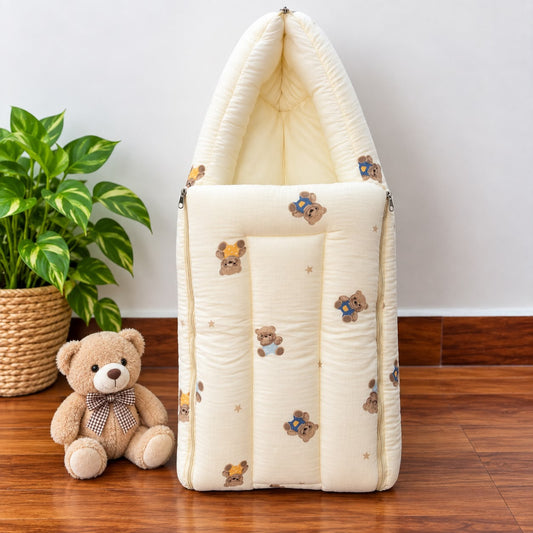 Baby Crinkled Muslin Carry Bed  MN01