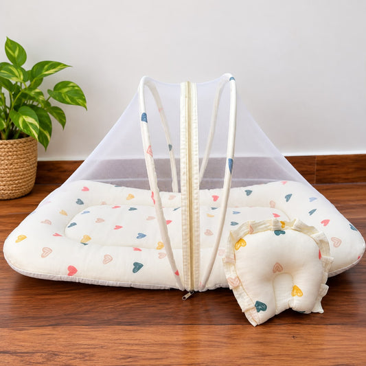 Baby Crinkled Muslin Mosquito Net Bed