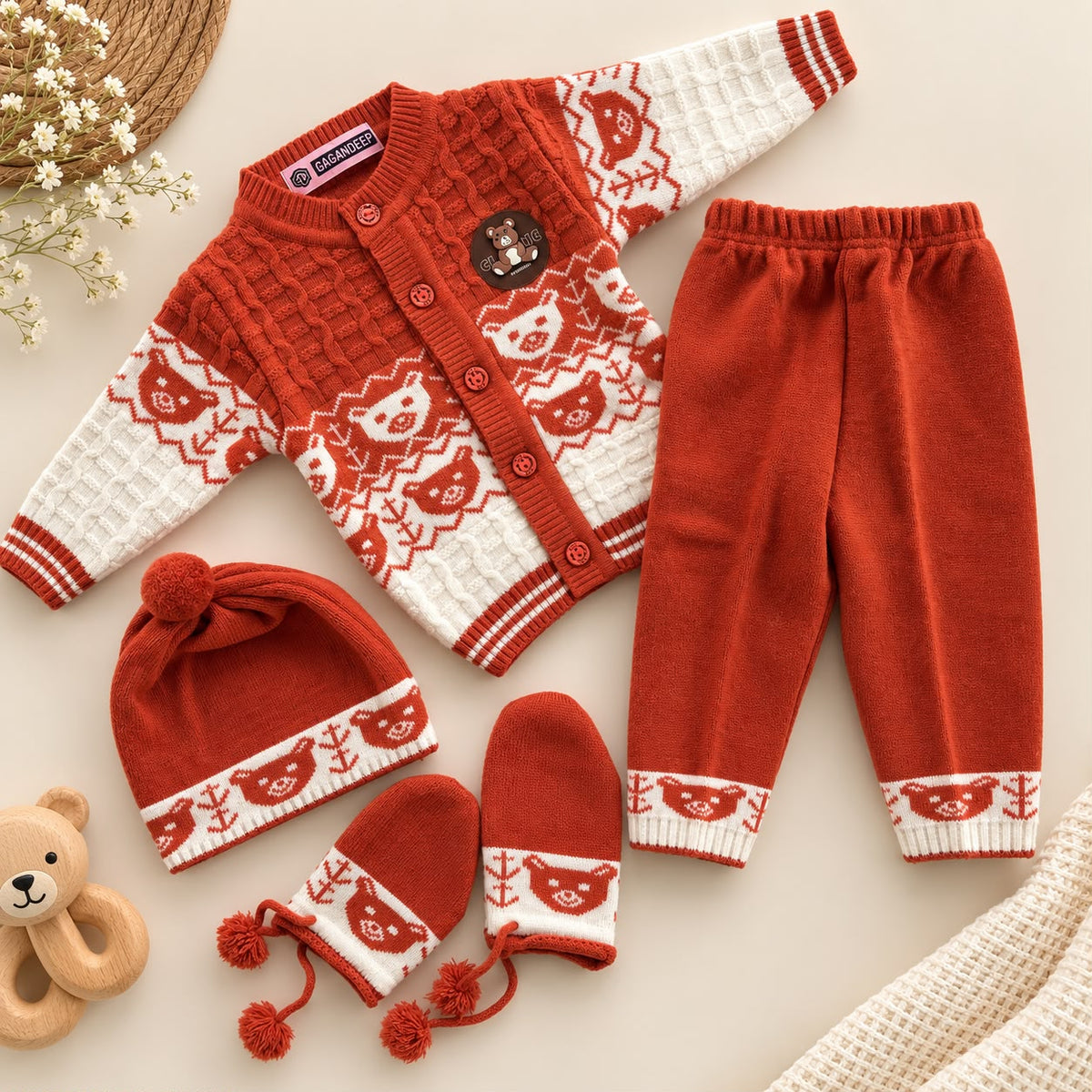 Woollen Sweater Set MN01