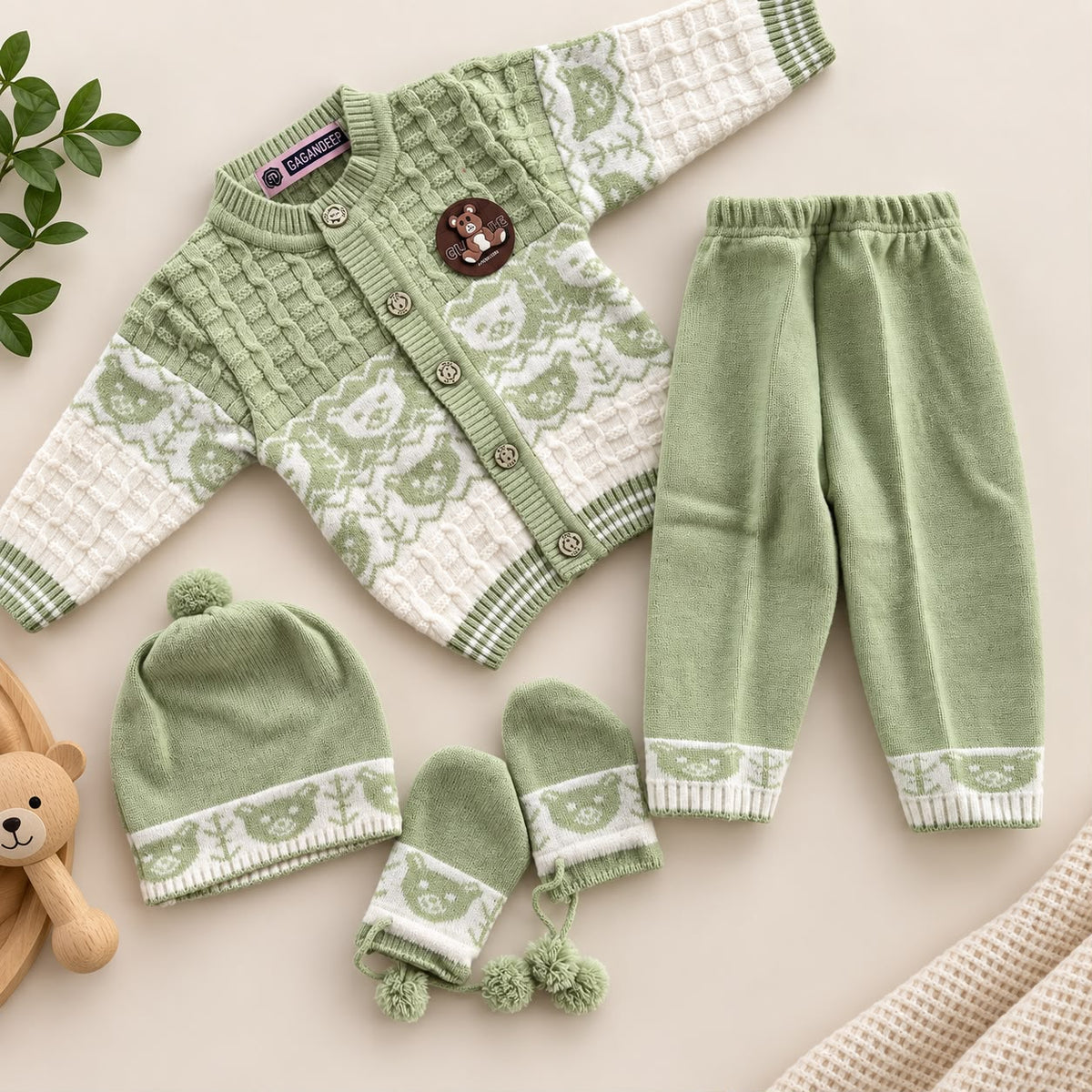 Woollen Sweater Set MN01