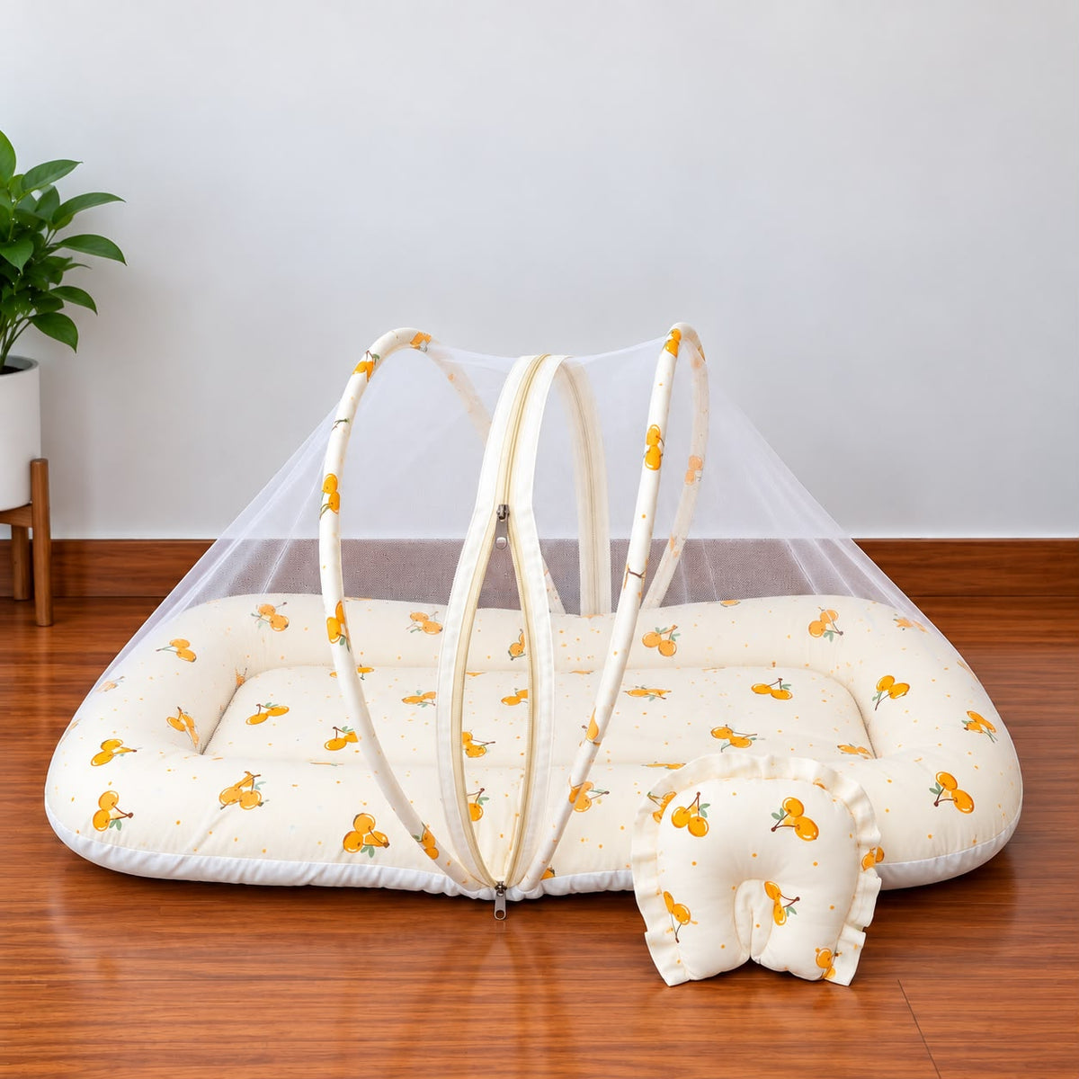 Baby Crinkled Muslin Mosquito Net Bed