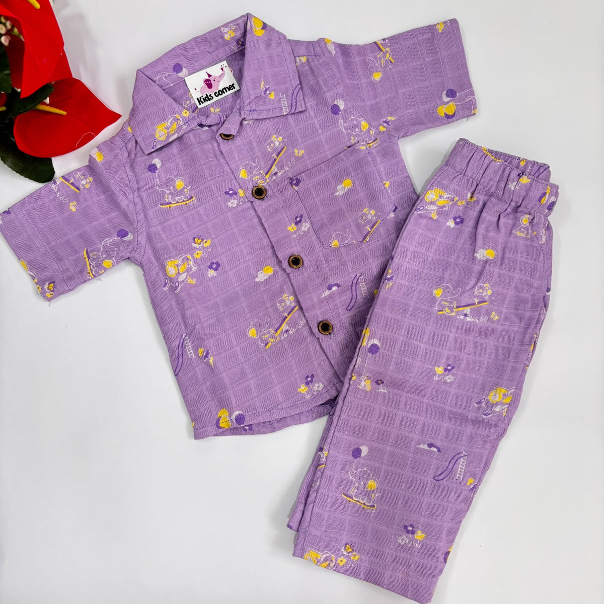 Muslin Full Sleeve Pant co-ord set DL01
