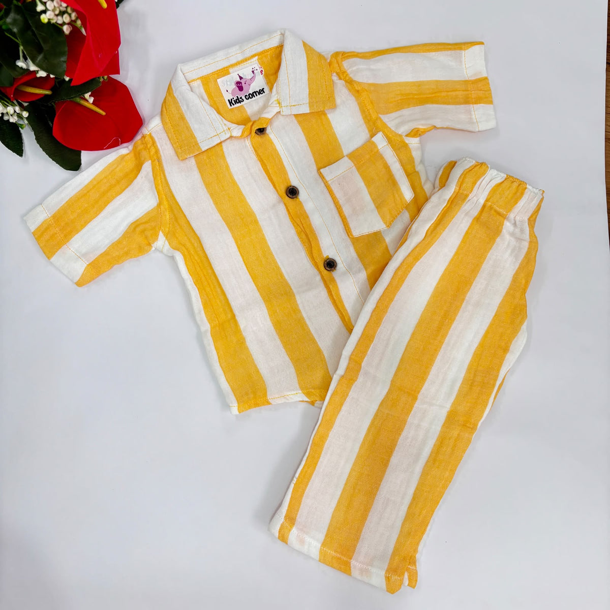 Muslin Full Sleeve Pant co-ord set DL01