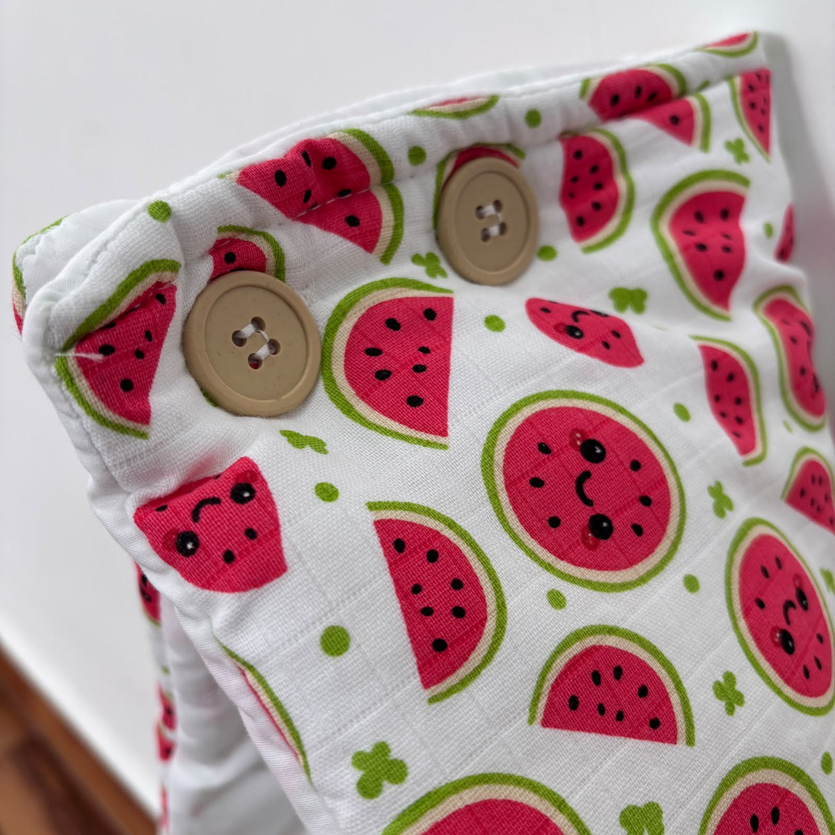 Premium Muslin Baby Carry Bed ( Watermelon ) MN01