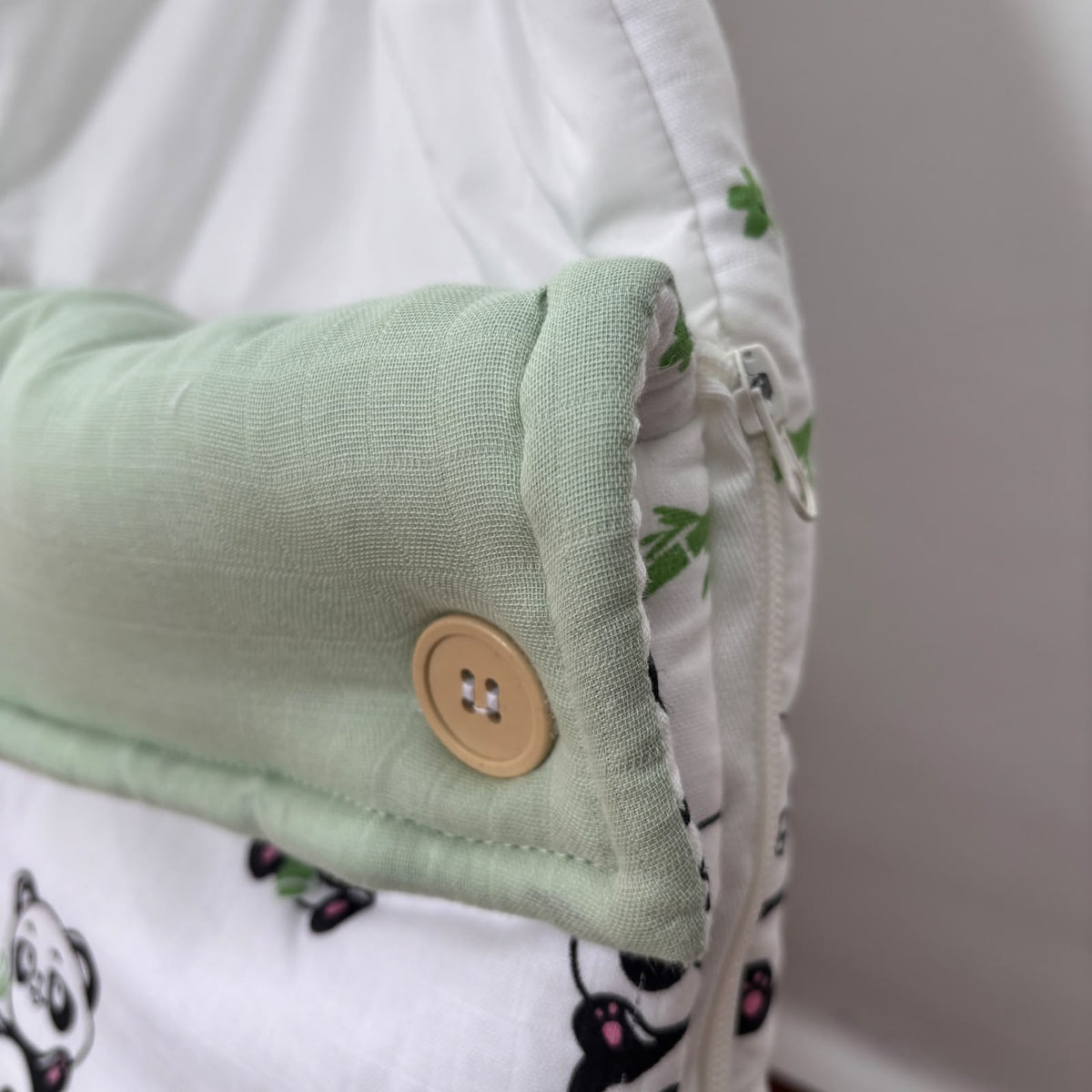 Premium Muslin Baby Carry Bed ( Panda ) MN01