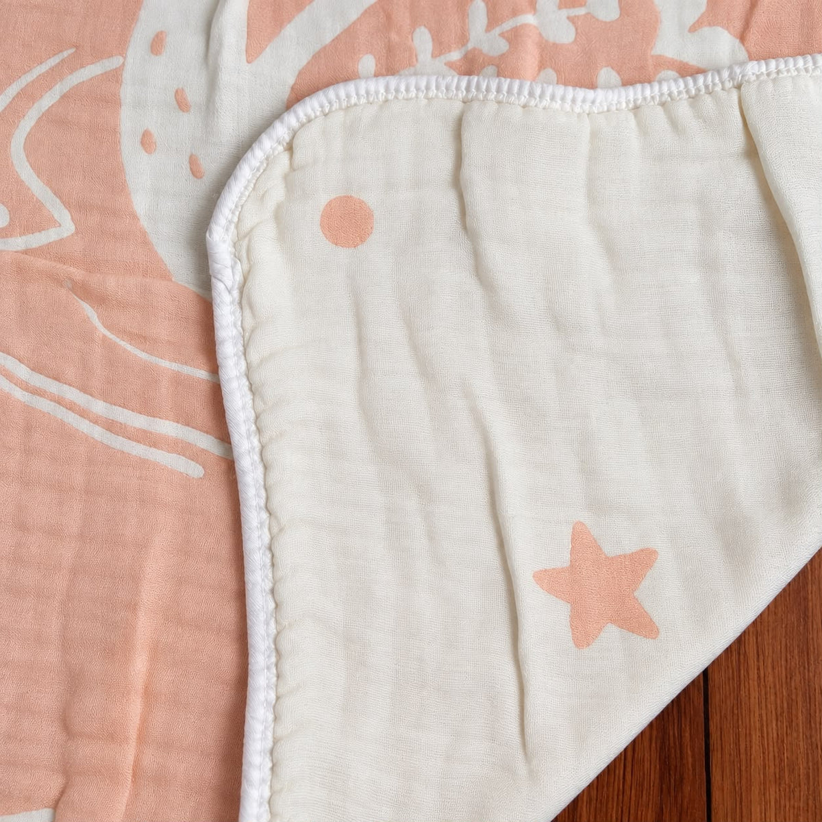 12 Layer Muslin Baby Blanket MN01 ( Orange )