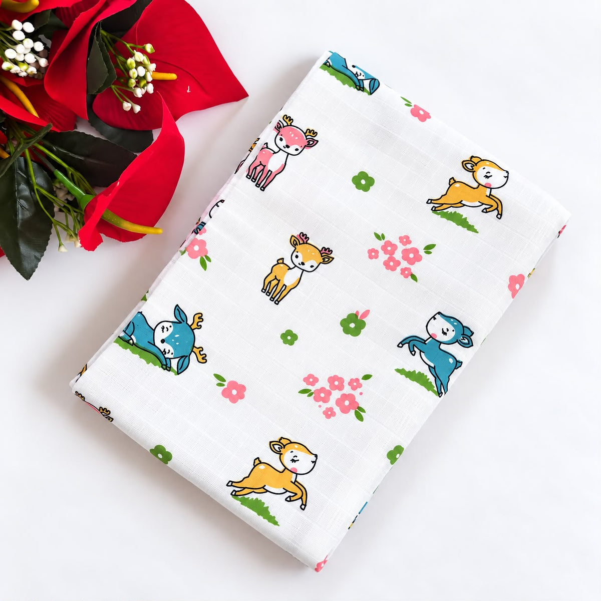 Premium Muslin Swaddle Size 100 * 100 cm MN01 ( Dear )
