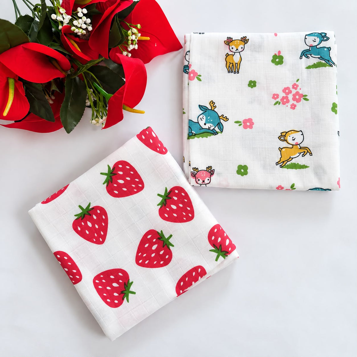 Premium Muslin Swaddle (Pack of 2 ) MN01