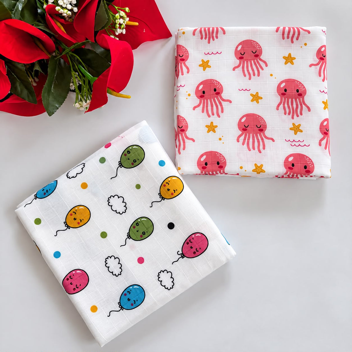 Premium Muslin Swaddle (Pack of 2 ) MN01