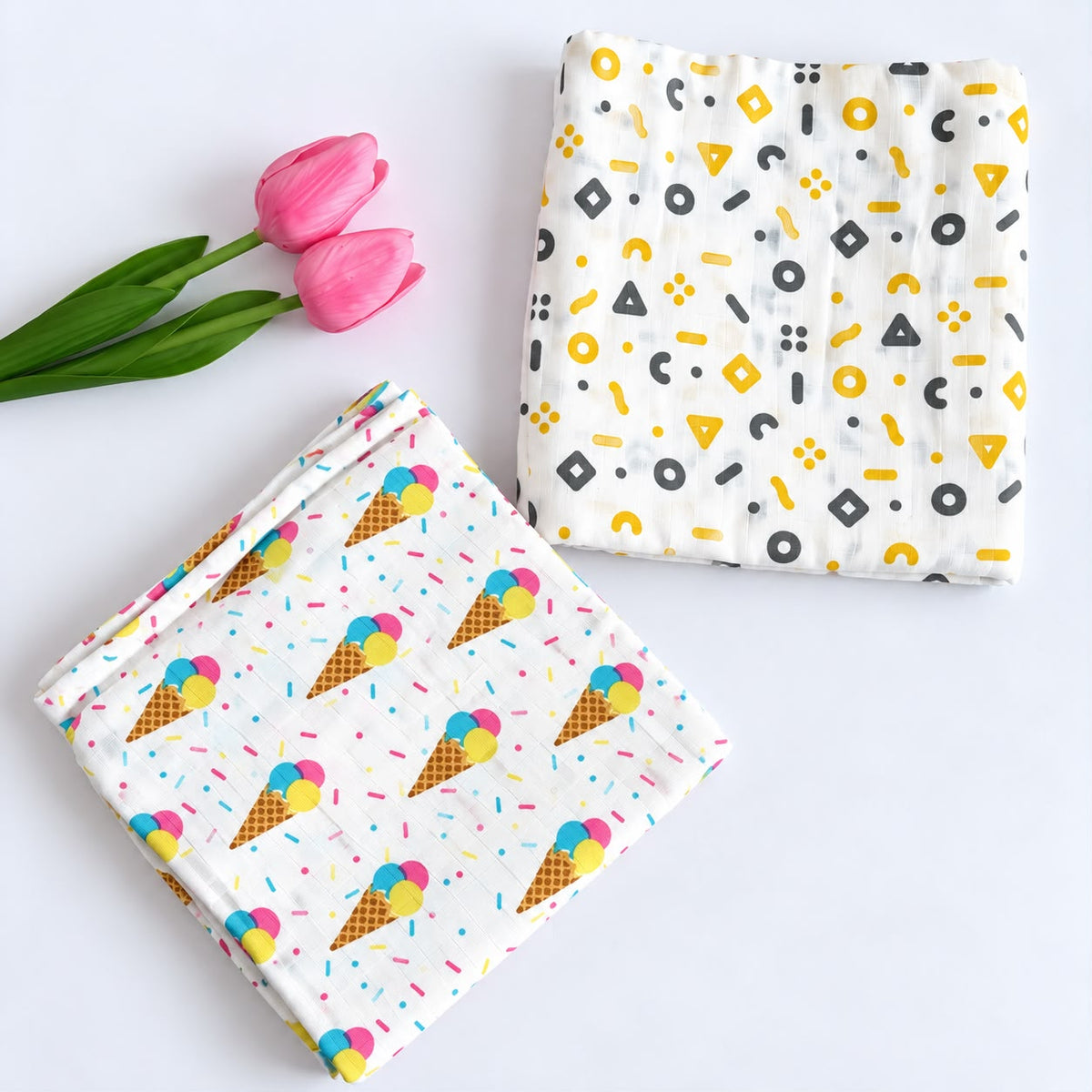 Muslin Bath Towel MN01 ( Pack of 2 )