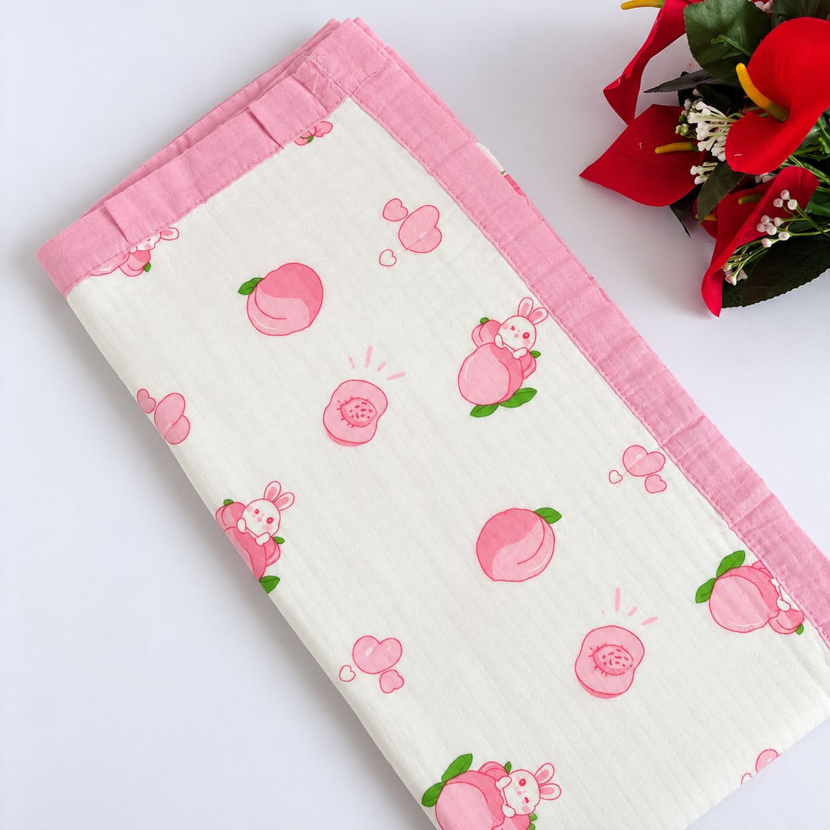 Crinkled Muslin 6 layer Blanket MN01