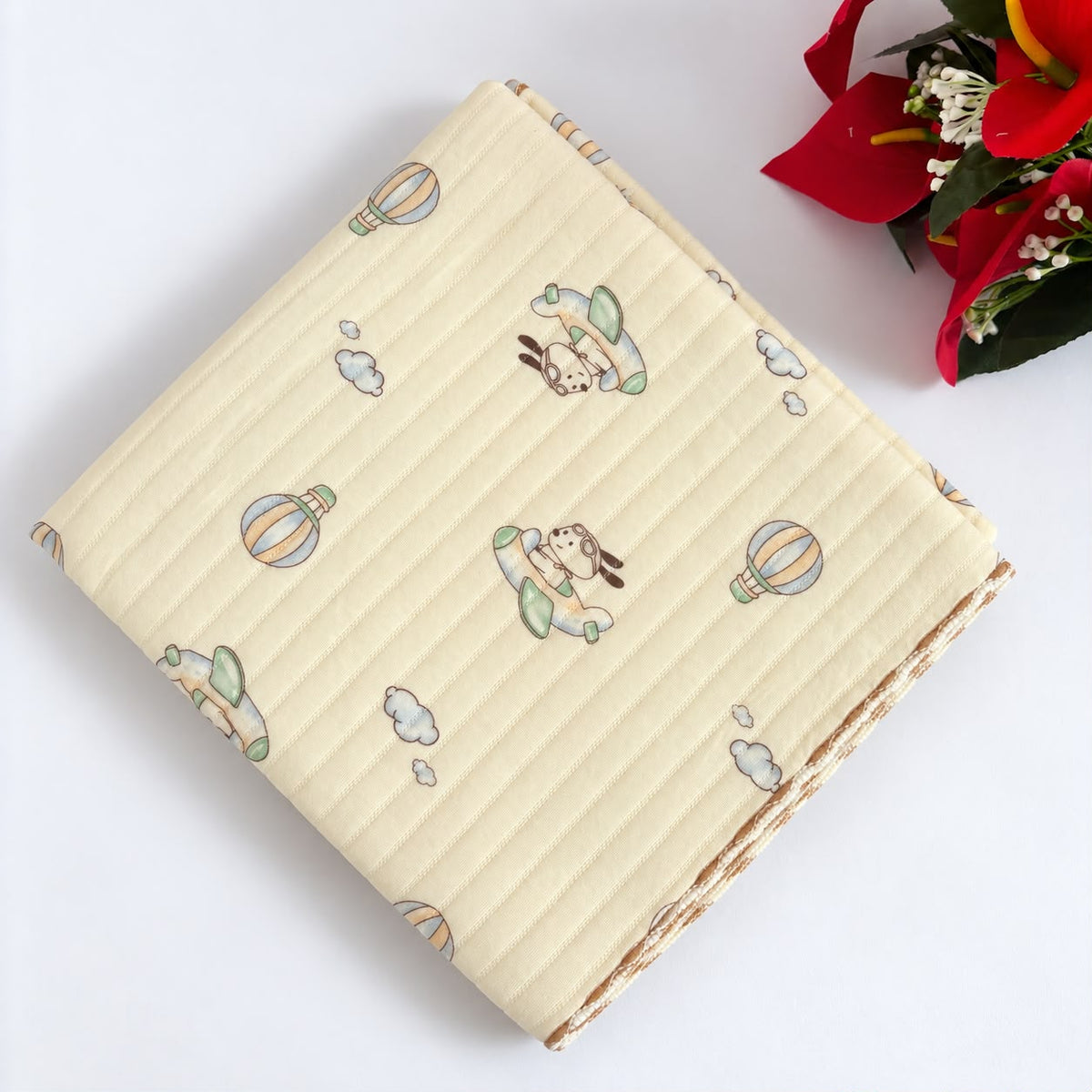 2 layer Muslin Receiving Blanket / Swaddle