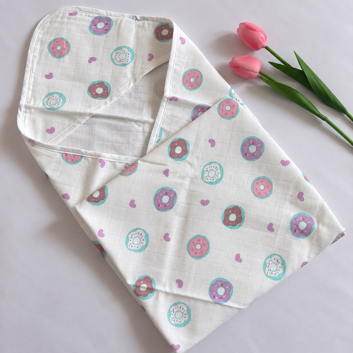 Baby muslin premium cap towel MN01