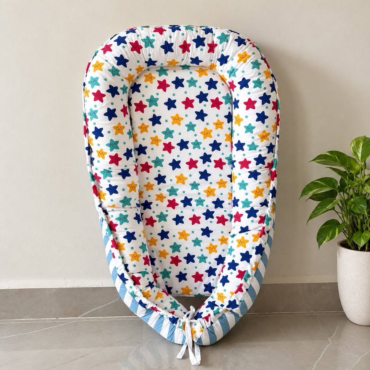 Premium Baby Nest With Removable Covers  MN01 ( Star  )