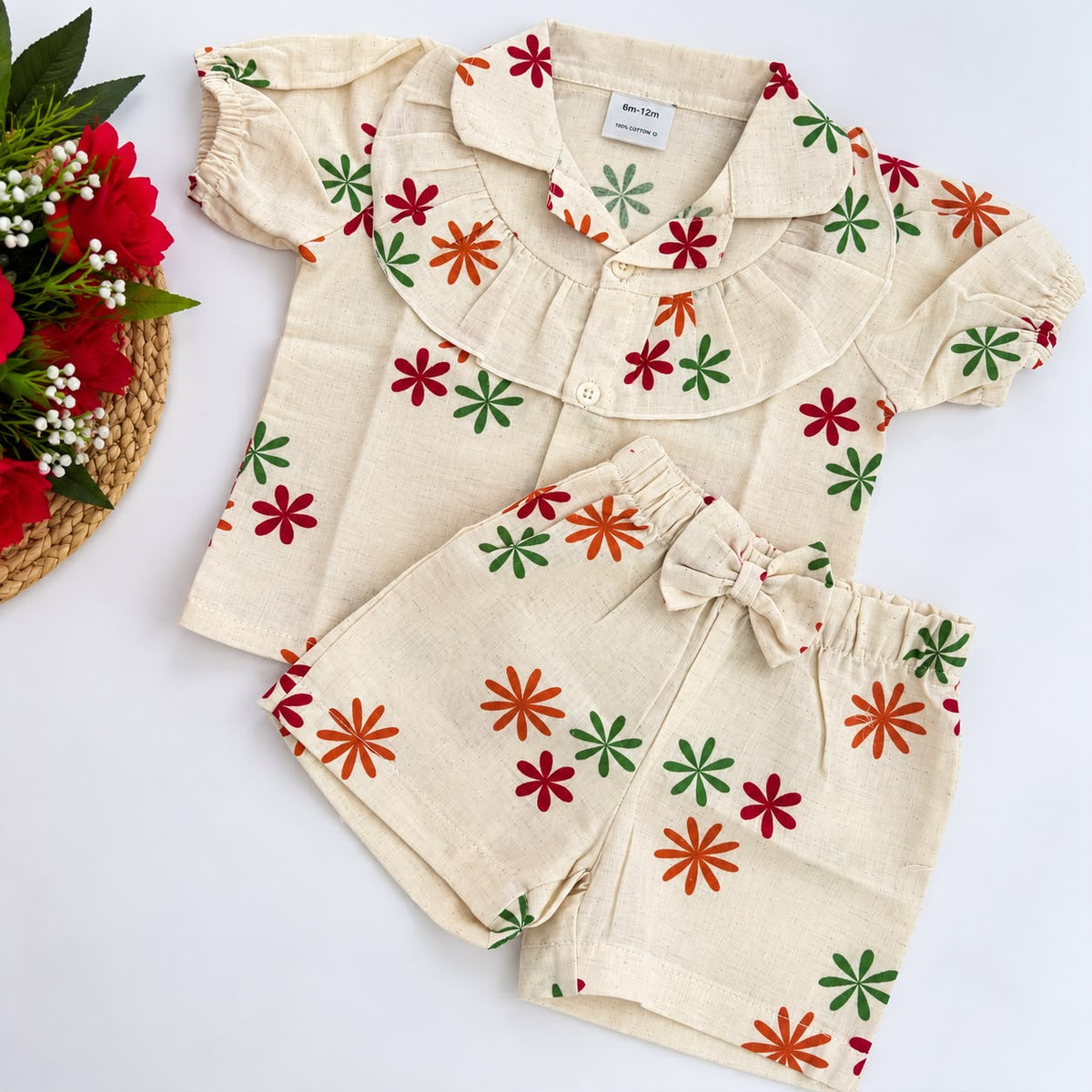 Girls Floral Co-ord Set