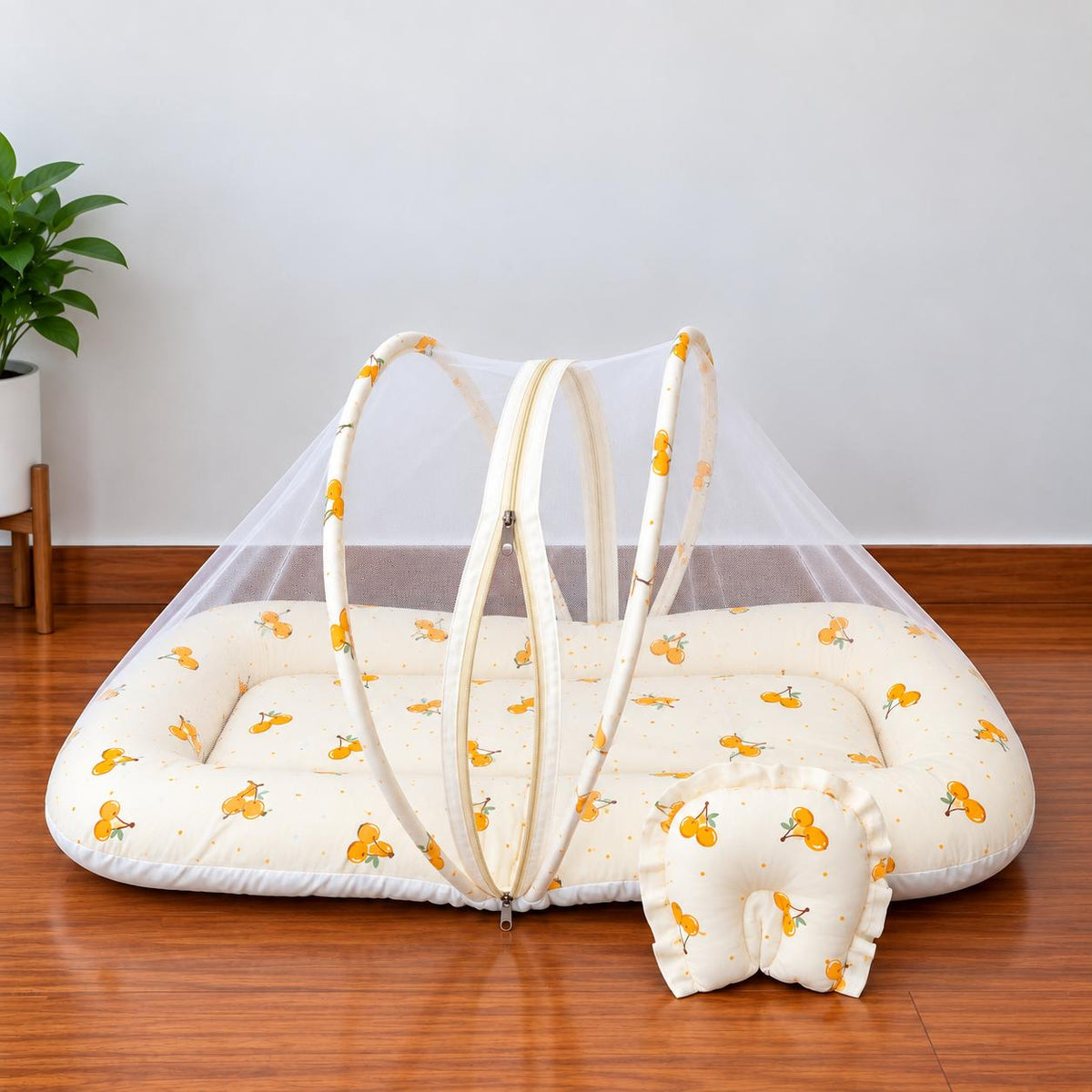 Baby Crinkled Muslin Mosquito Net Bed
