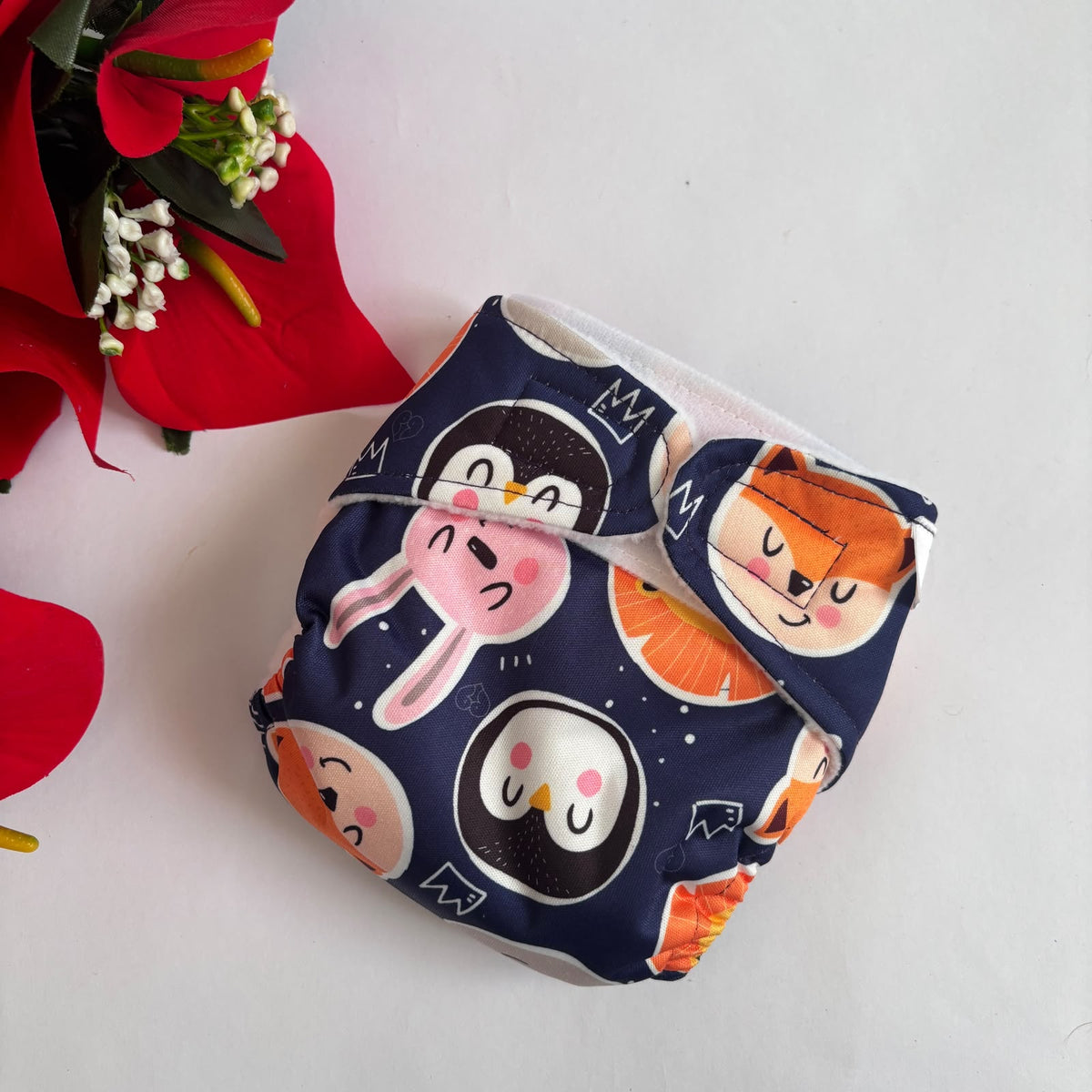 Organic Reusable Newborn Cloth Diaper MN01
