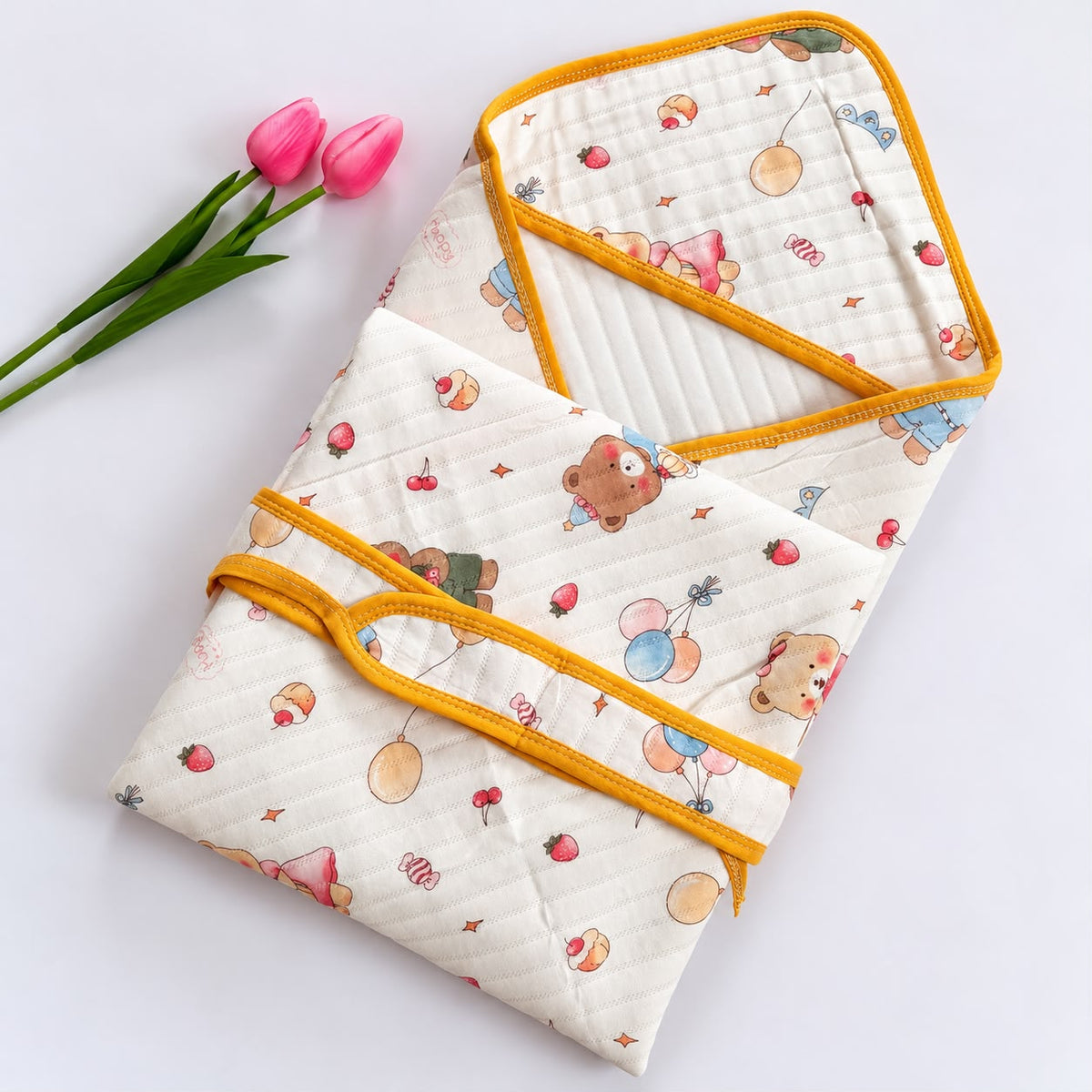 Baby Hooded Wrap / Blanket MN01