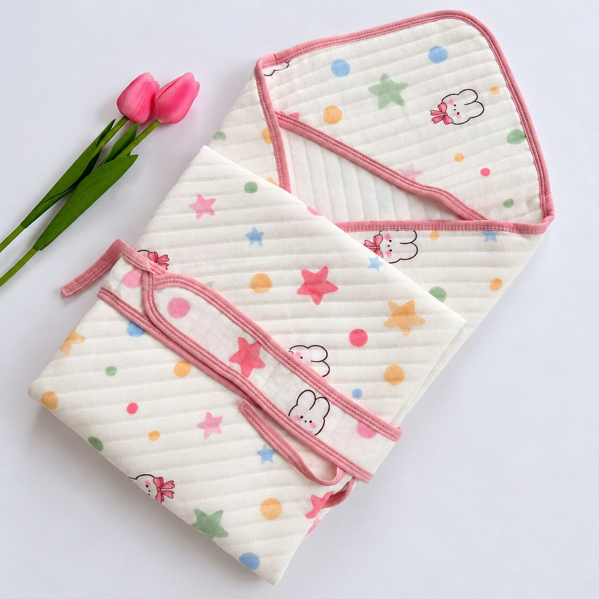 Baby Hooded Wrap / Blanket MN01