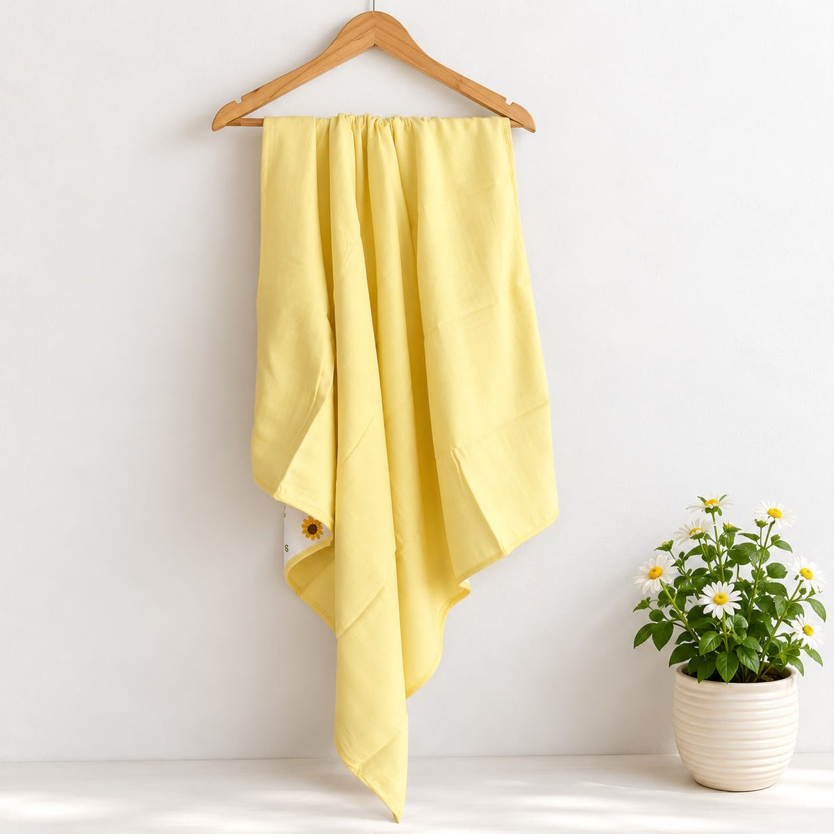 Muslin 6 layer Reversible Blanket MN01 ( Honeybee)